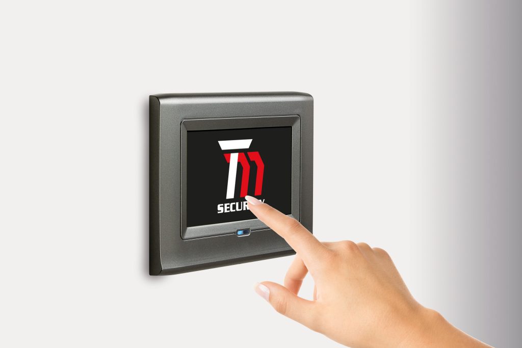 touchscreen alarm keypad